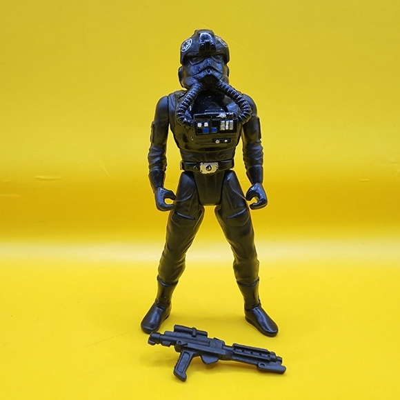Star Wars Power of the Force TIE Fighter Pilot 4" - Picture 1 of 4